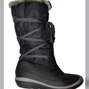 Timberland Women's Black Lace Up Winter Boots